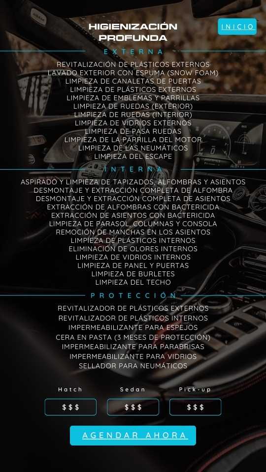 Higienización profunda