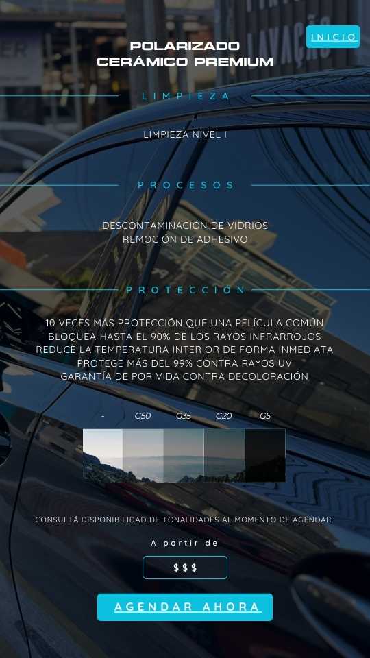 POLARIZADO CERÁMICO PREMIUM